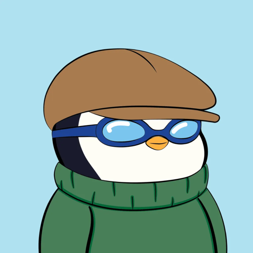 Gerry Stephen’s flat-cap penguin mascot